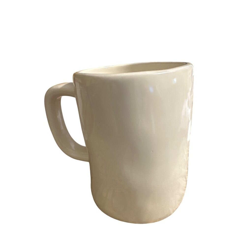 Rae Dunn Artisan Collection Ceramic Mug With "Little" Text In Neutral White - Picture 4 of 4